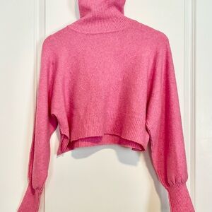 UO Finley Crop Turtleneck Sweater